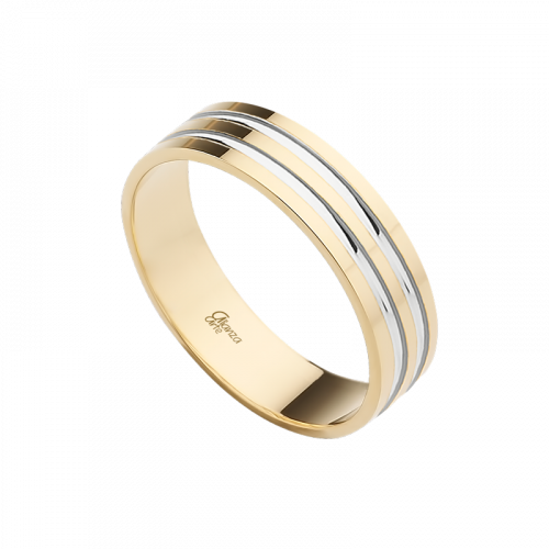 Alianza de Oro Perfil Plano, Modelo 066