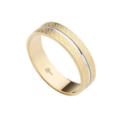 Alianza de Oro Perfil Plano, Modelo 071