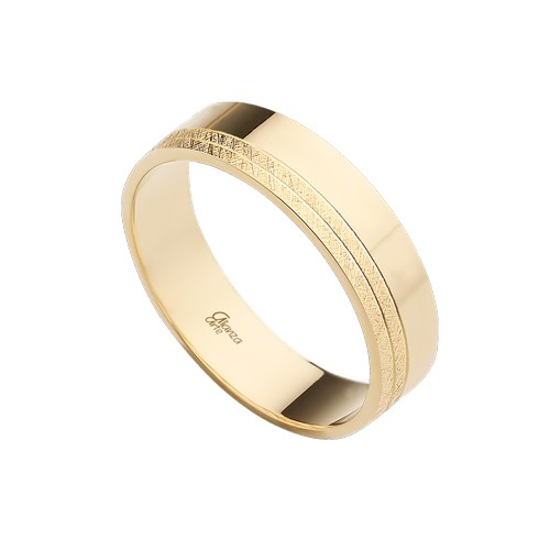 Alianza de Oro Perfil Plano, Modelo 078