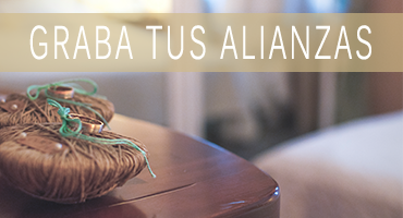 Graba tus Alianzas de Boda