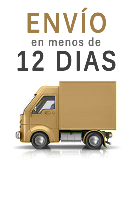 Realizamos los envíos de tus pedidos en 12 días